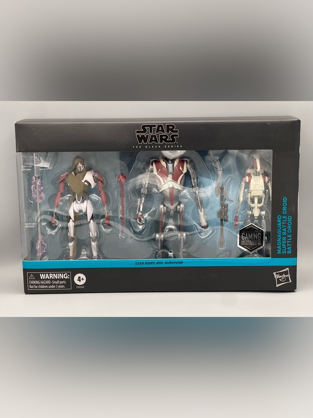 Star Wars Black Series Jedi Survivor MagnaGuard Super Battle Droid 6” 3 Pack NEW
